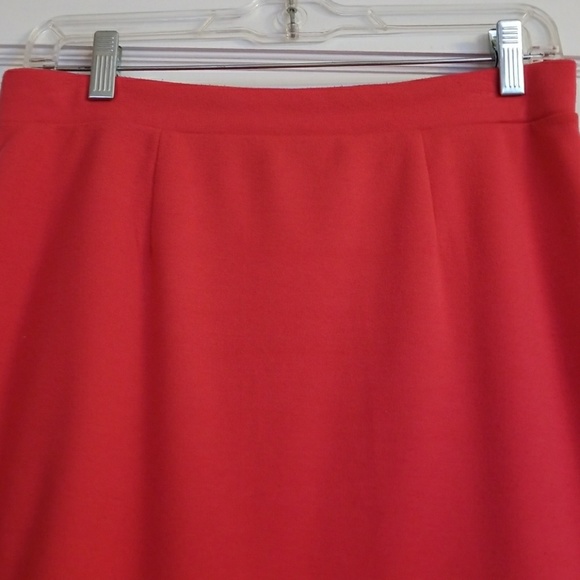 Super Cute Coral Pink Pencil Skirt!! - Picture 3 of 4